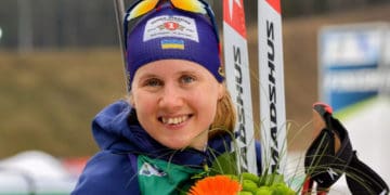 Біатлоністка з Тернополя Анастасія Меркушина стала чемпіонкою Європи з біатлону у спринті