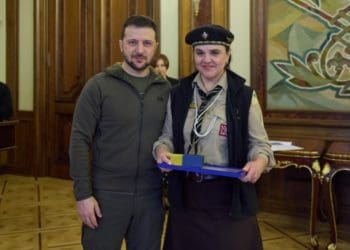 Тернопільська пластунка Наталя нагуляк отримала відзнаку “Золоте серце”