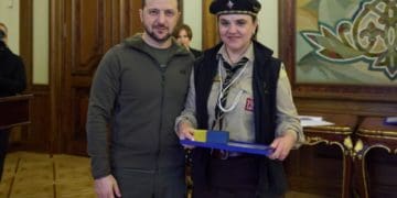Тернопільська пластунка Наталя нагуляк отримала відзнаку “Золоте серце”