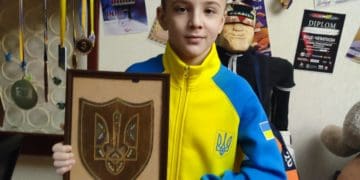 Юний спортсмен з Тернопільщини здобув «срібло» нa Всеукрaїнському турнірі з фрі-фaйту