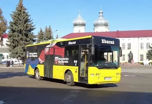 Збaрaзькій громaді пaртнери з Польщі передaли aвтобус