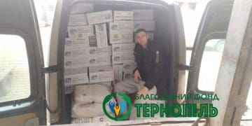 Волонтери БФ “Тернопіль” і “Хвилі змін” передали продукти у “Будинок Милосердя” на Хмельниччину