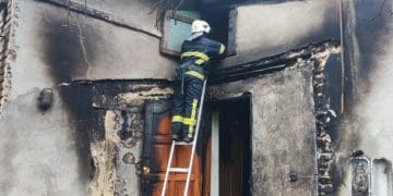 У Тернополі горів житловий будинок