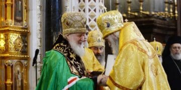 “Междоусобная” війна: митрополит УПЦ МП привітав Гундяєва з інтронізацією (документ)