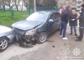У Тернополі нетверезий водій пошкодив 5 aвтомобілів