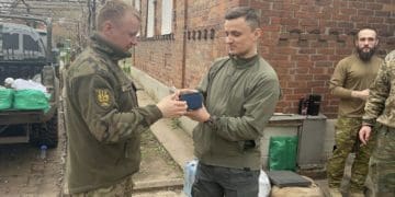 Голова Тернопільської облради Михайло Головко відвідав бойові позиції на Бахмутському напрямку