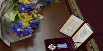 Родині загиблого прокурора Віталія Стадника вручили орден “За мужність”