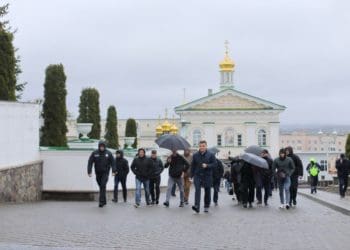 Михайло Головко особисто на чолі робочої групи перевіряв Почаївську Лавру