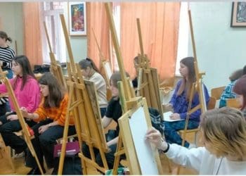Учні мистецької школи Тернопільського фахового коледжу вибороли призові місця на олімпіаді з рисунку та живопису