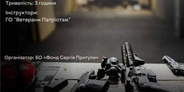 У Тернополі навчають цивільних користуватися зброєю