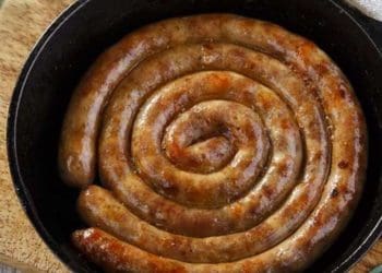 Ковбаса в пательні: Рецепт на Великдень