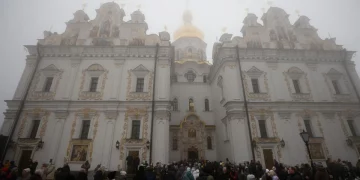 Уперше за 300 років в Успенському соборі лаври провели богослужіння українською мовою