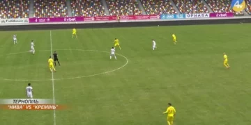 Тернопільський футбол: поєдинок між командами “Нива” та “Кремінь”