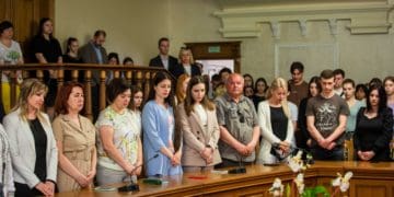У День Героїв в ЗУНУ вшанували світлу пам’ять свого випускника, захисника України Сергія Яцуха