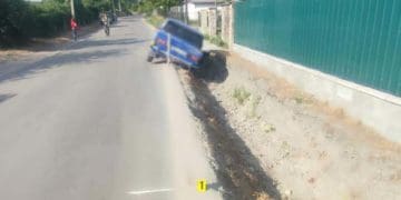 Водій легківки злетів з дороги у Вишнівці: випив зайвого (Фото)