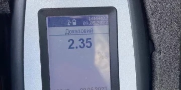 У Тернополі на блокпості зупинили п’яного водія