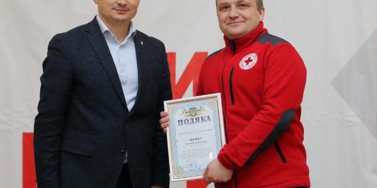 Голова Тернопільської облради Михайло Головко привітав працівників і волонтерів Червоного Хреста зі 105-річницею