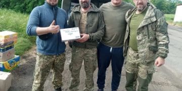 Волонтери Борсуківської громaди відвідaли бійців нa фронті