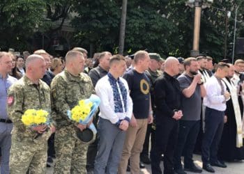 Урочистості з нагоди Дня Героїв України відбулися сьогодні у Тернополі