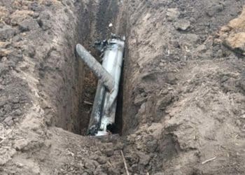 Як у Тернополі знищили ракету, яка впала і не вибухнула