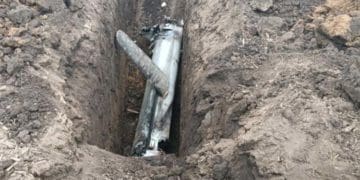 Як у Тернополі знищили ракету, яка впала і не вибухнула