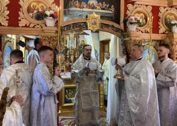 Митрополит Нестор звершив богослужіння на Божій горі під Почаєвом