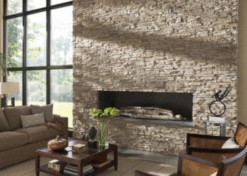 Декор з натурального каміння додає інтерʼєру особливого шарму