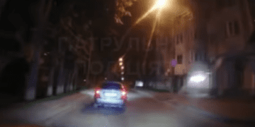 У Тернополі п’яний водій без прав тікав від патрульних (Відео)