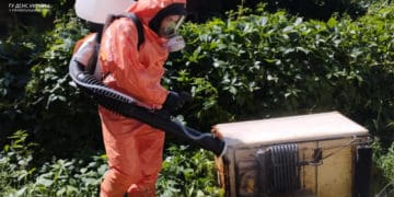 У Тернополі під час ремонту стався витік аміаку