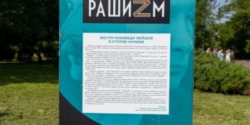 У Тернополі відкрили виставку «Комунізм = Рашизм», яку підготував Архів національної пам’яті