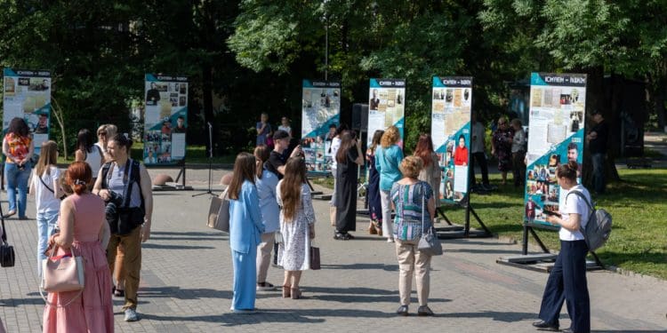 У Тернополі відкрили виставку «Комунізм = Рашизм», яку підготував Архів національної пам’яті