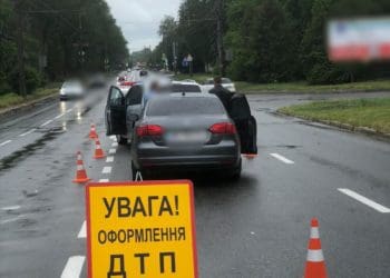У Тернополі п’яний водій в обід сів за кермо і потрапив у ДТП