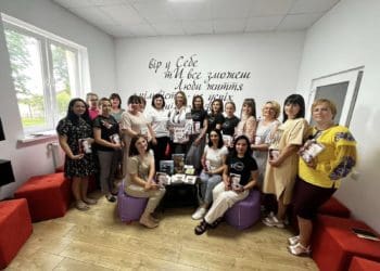 Книготерапію для жительок та жінок ВПО провели у Борсуківській громаді