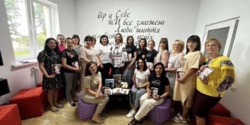 Книготерапію для жительок та жінок ВПО провели у Борсуківській громаді