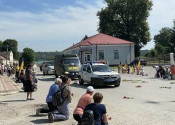 На щиті повернувся у рідне село Мишків захисник із Більче-Золотецької громади