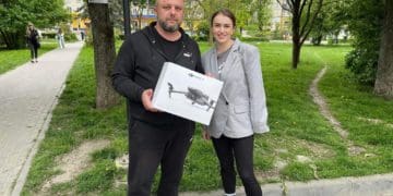 Волонтери «Української команди» Тернопільщини передали квадрокоптер для 16-го окремого стрілецького батальйону