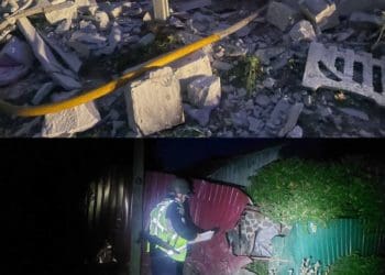 На Київщині через атаку дронами та ракетами постраждала дитина та чоловік