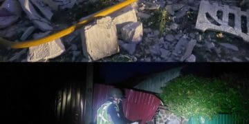 На Київщині через атаку дронами та ракетами постраждала дитина та чоловік