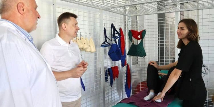 Володимир Болєщук відвідав один з головних реабілітаційних медзакладів Тернопільщини