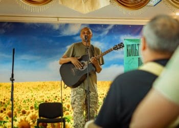 Артисти “Культурного Десанту” виступили перед військовими тернопільської бригади