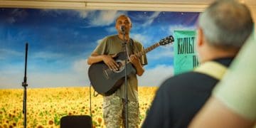 Артисти “Культурного Десанту” виступили перед військовими тернопільської бригади