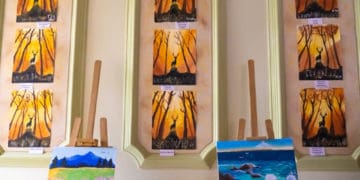 В Тернопільській лікарні відкрили виставку картин поранених воїнів