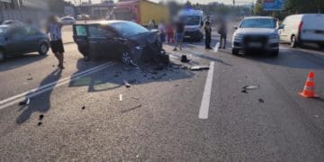 На Об’їзній у Тернополі ускладнений рух через ДТП із травмованими