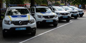 Нові автомобілі отримали поліцейські, які несуть службу у громадах Тернопільщини