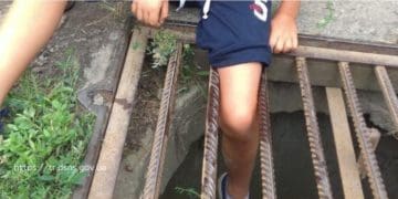 решіток зливної труби