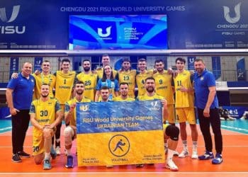 Тернопільські студенти у складі збірної України з волейболу пробилися до 1/4 Всесвітньої Універсіади