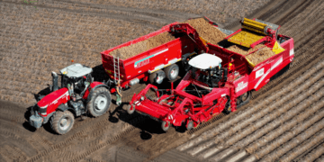 збір картоплі контінентал