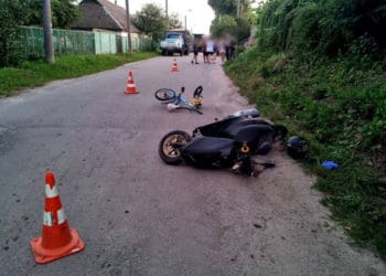 У ДТП під Києвом постраждало двоє дітей