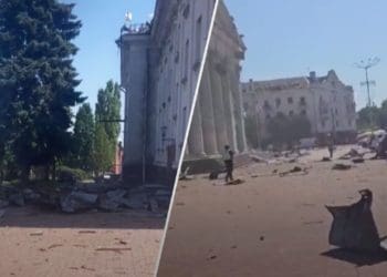 Основна сила вибуху була спрямована на людей, які були біля драмтеатру в Чернігові