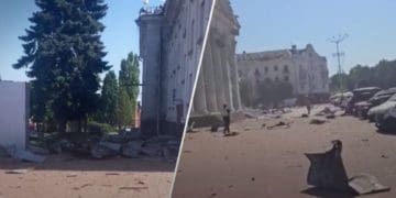 Основна сила вибуху була спрямована на людей, які були біля драмтеатру в Чернігові
